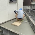 枚方市楠葉にて”コンクリート工事”