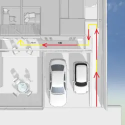 新築工事で、初期段階から”スロープ”を計画してみる！