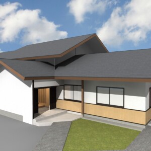 外観パースを作成させて頂きました！